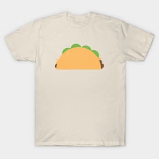Taco Love Flat Vintage Art T-Shirt